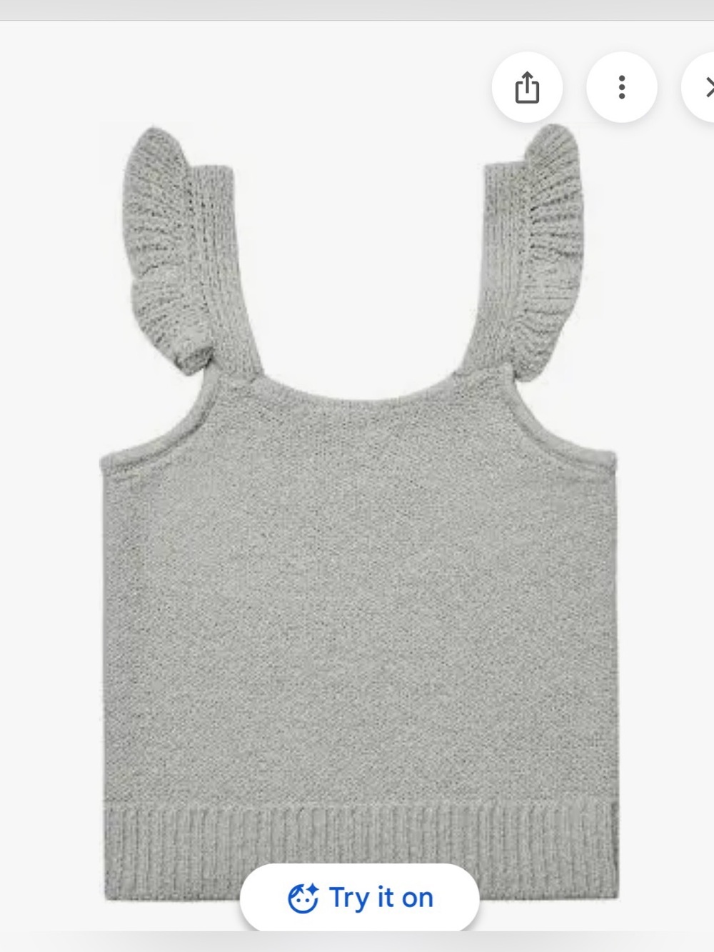 Rylee + Cru Ruffle sweater tank lot